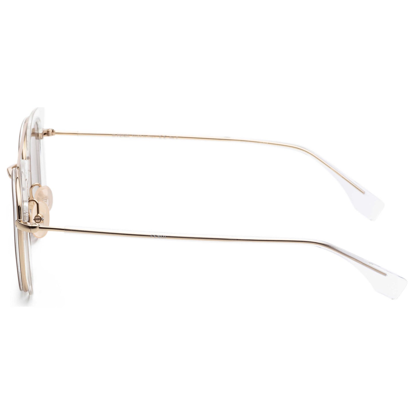 Fendi Fashion Men's Sunglasses FF-M0060-S-0900-49-25 - Image #3