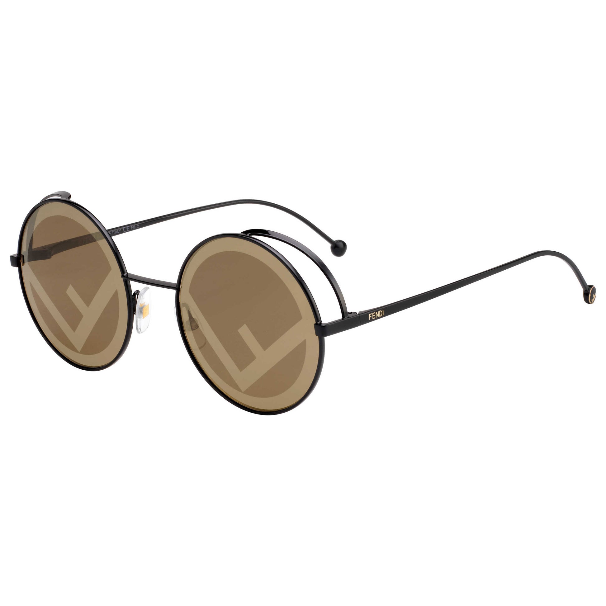 Front view of Fendi Fashion Women's Sunglasses FF0343S-807-53
