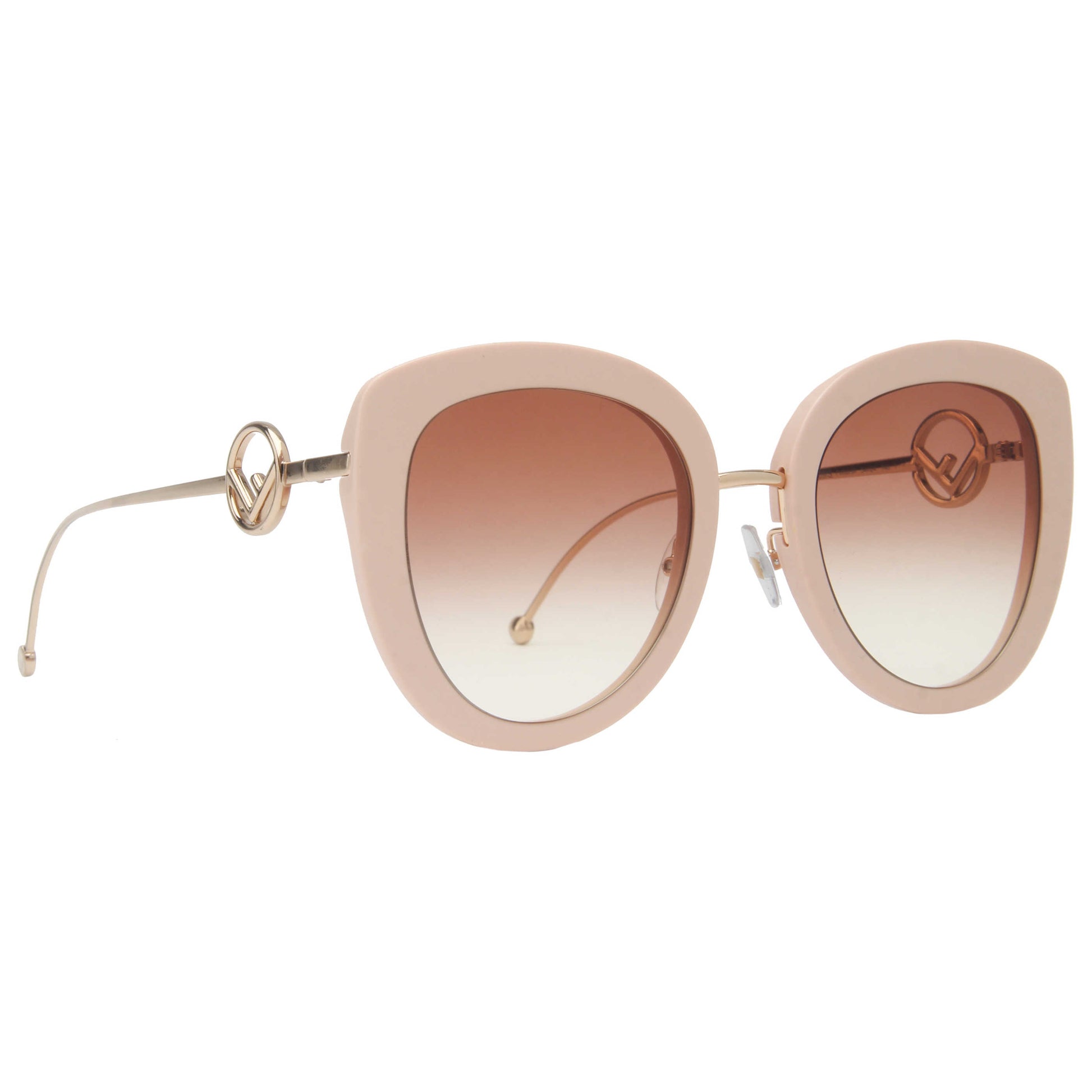 Front view of Fendi Fashion Women's Sunglasses FF0409S-0FWM-45