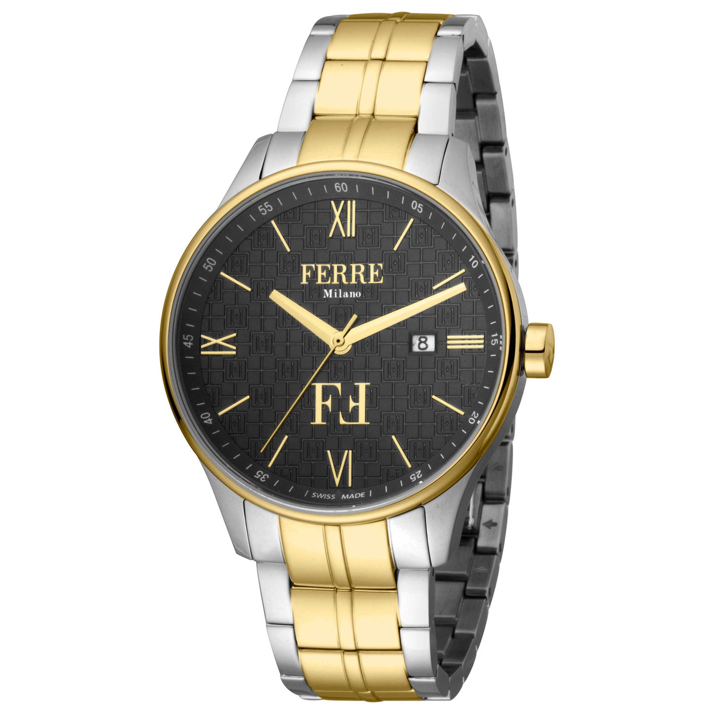 Front view of Ferre Milano Fashion Men's Quartz Watch FM1G112M0281