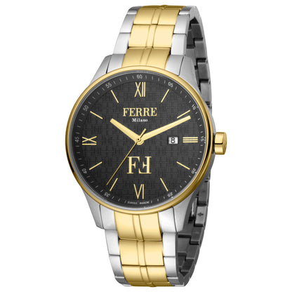 Front view of Ferre Milano Fashion Men's Quartz Watch FM1G112M0281