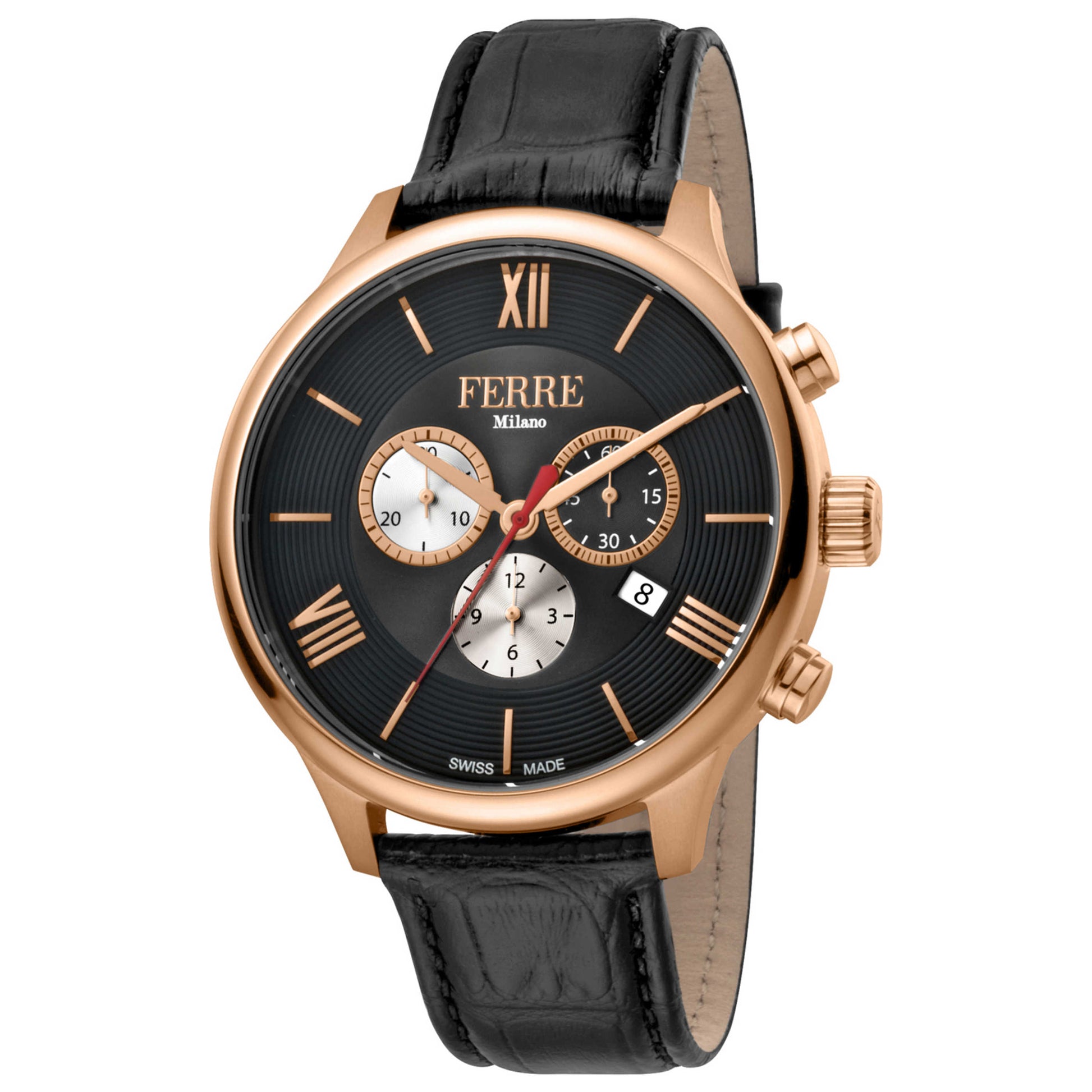Front view of Ferre Milano Classic Men's Quartz Watch FM1G144L0031