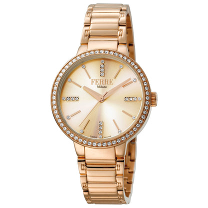 Front view of Ferre Milano Donna Giada Women's Quartz Watch FM1L084M0081