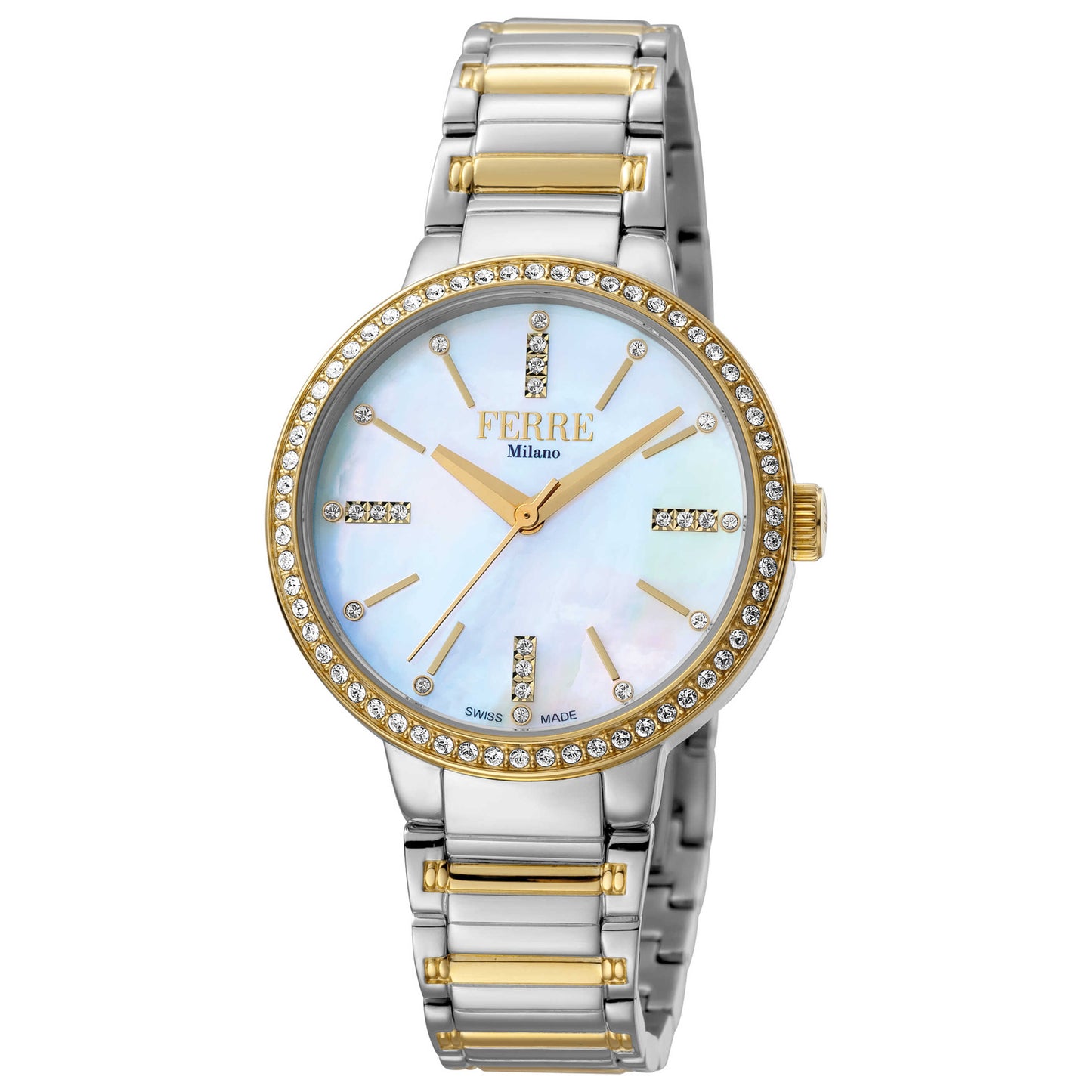 Front view of Ferre Milano Donna Giada Women's Quartz Watch FM1L084M0101