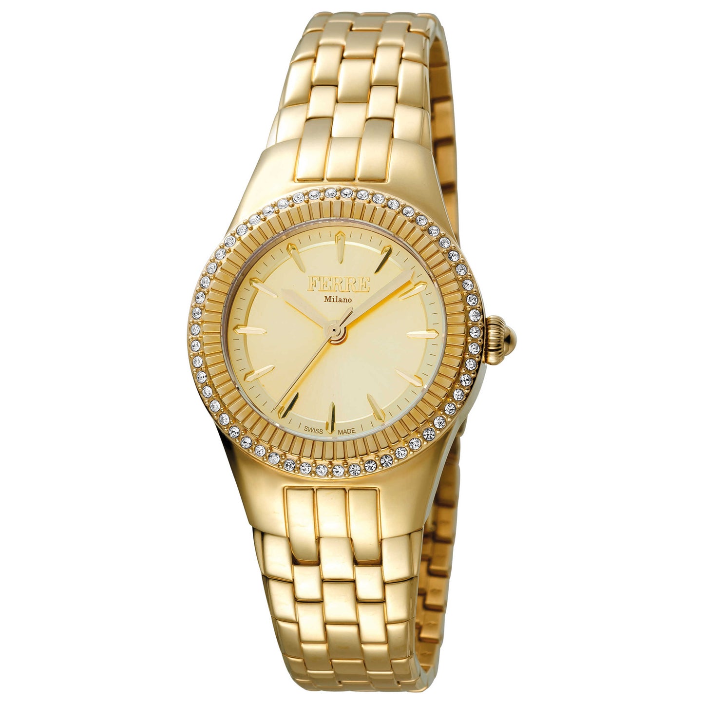 Front view of Ferre Milano Linea Trenta Women's Quartz Watch FM1L089M0061