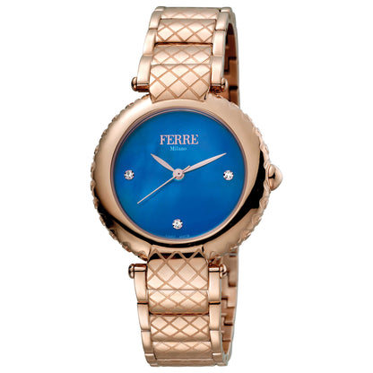 Front view of Ferre Milano Donna Elisa Women's Quartz Watch FM1L099M0071