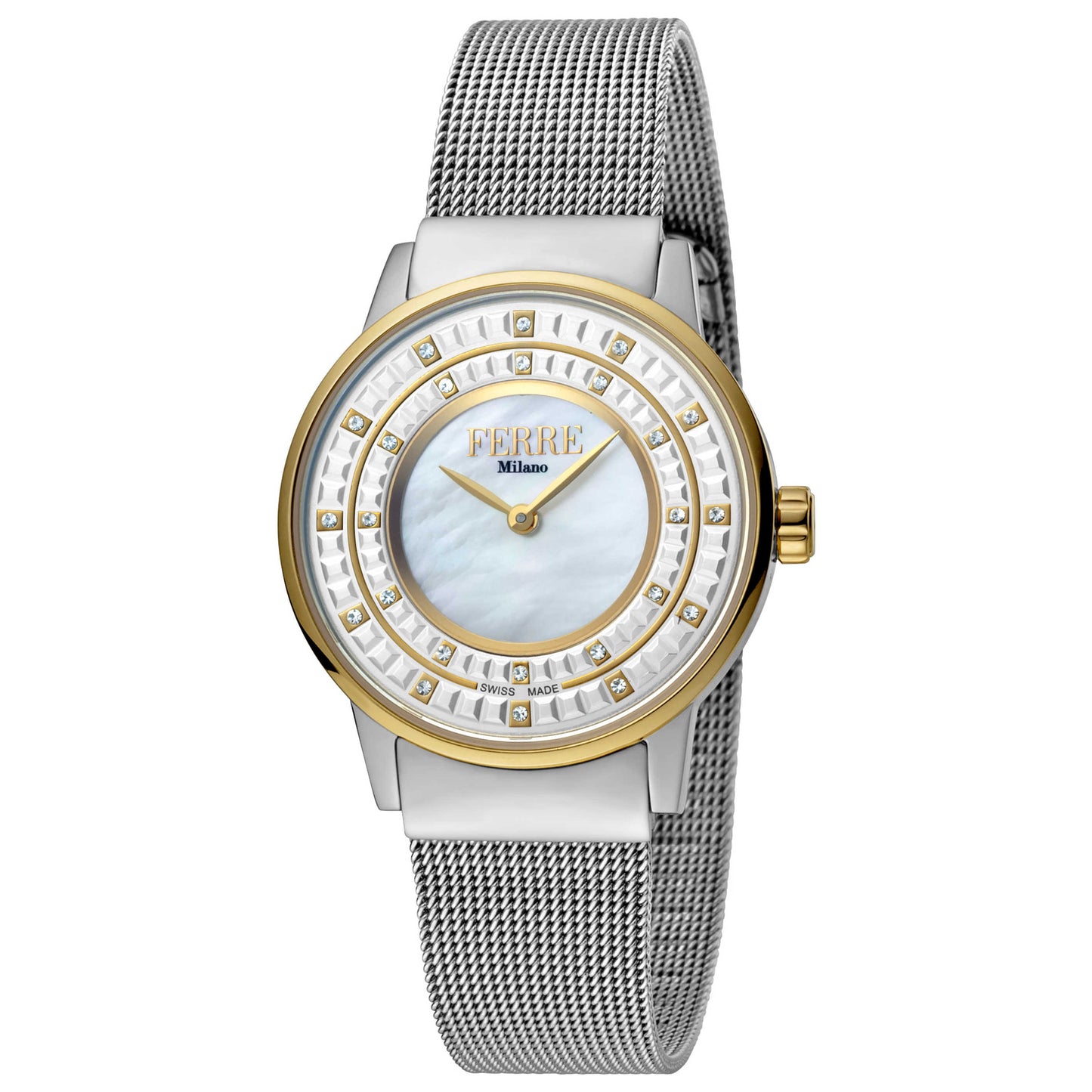 Front view of Ferre Milano Donna Cremona Women's Quartz Watch FM1L102M0091
