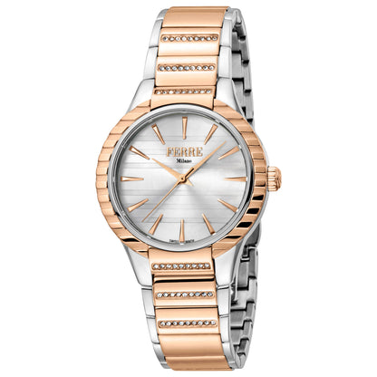 Front view of Ferre Milano Letizia Women's Quartz Watch FM1L114M0101
