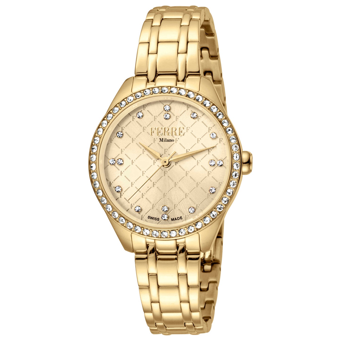 Front view of Ferre Milano Classic Women's Quartz Watch FM1L116M0061