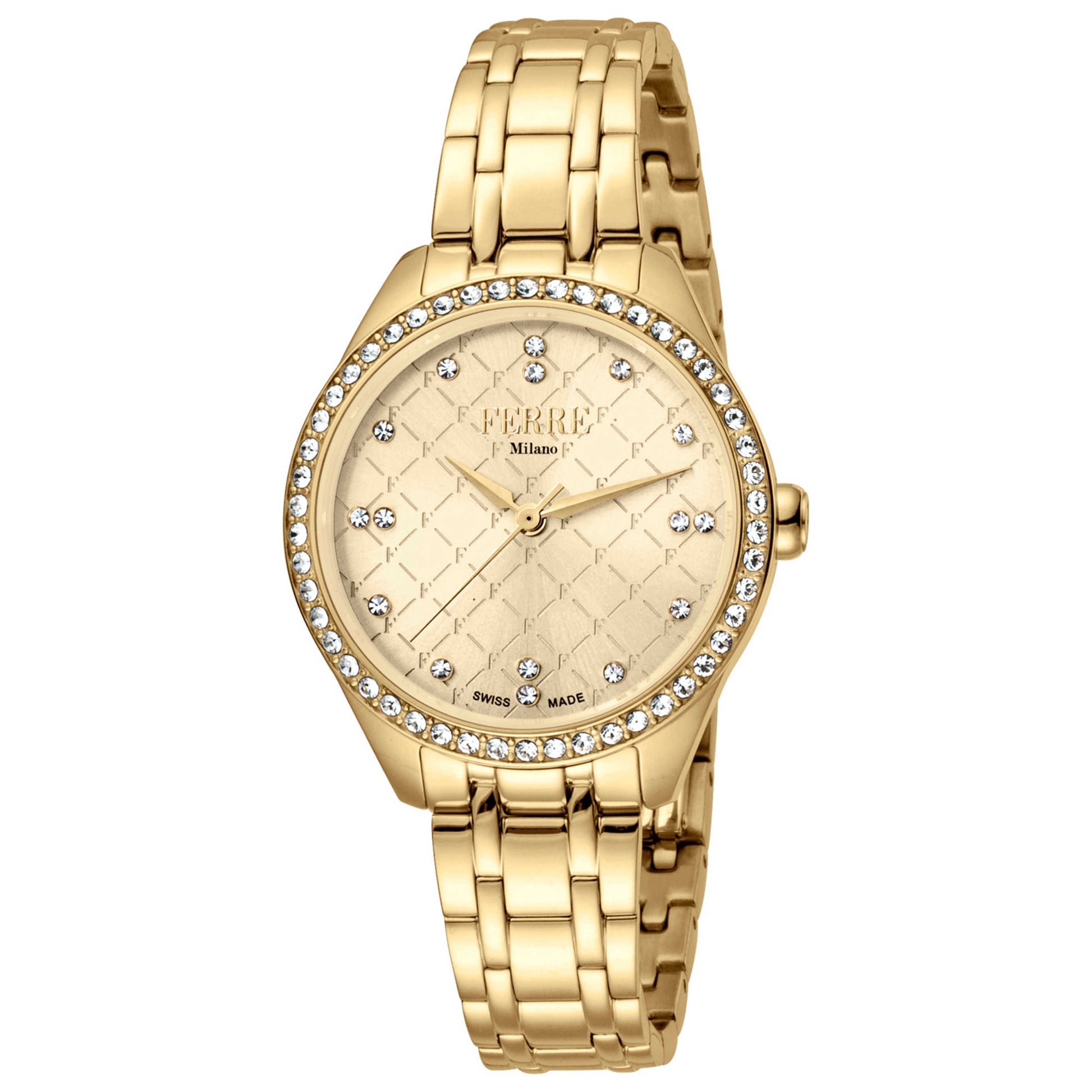 Front view of Ferre Milano Classic Women's Quartz Watch FM1L116M0061