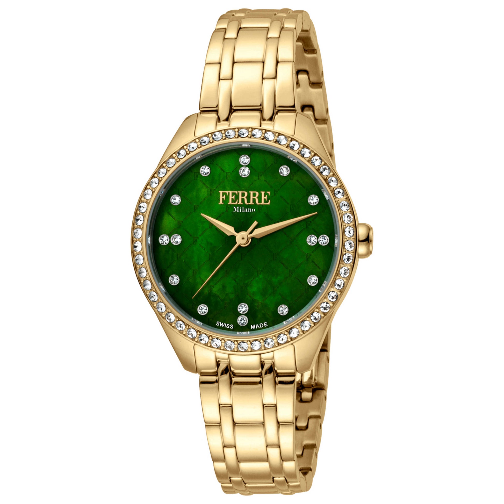 Front view of Ferre Milano Classic Women's Quartz Watch FM1L116M0071