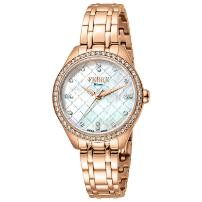 Front view of Ferre Milano Classic Women's Quartz Watch FM1L116M0081