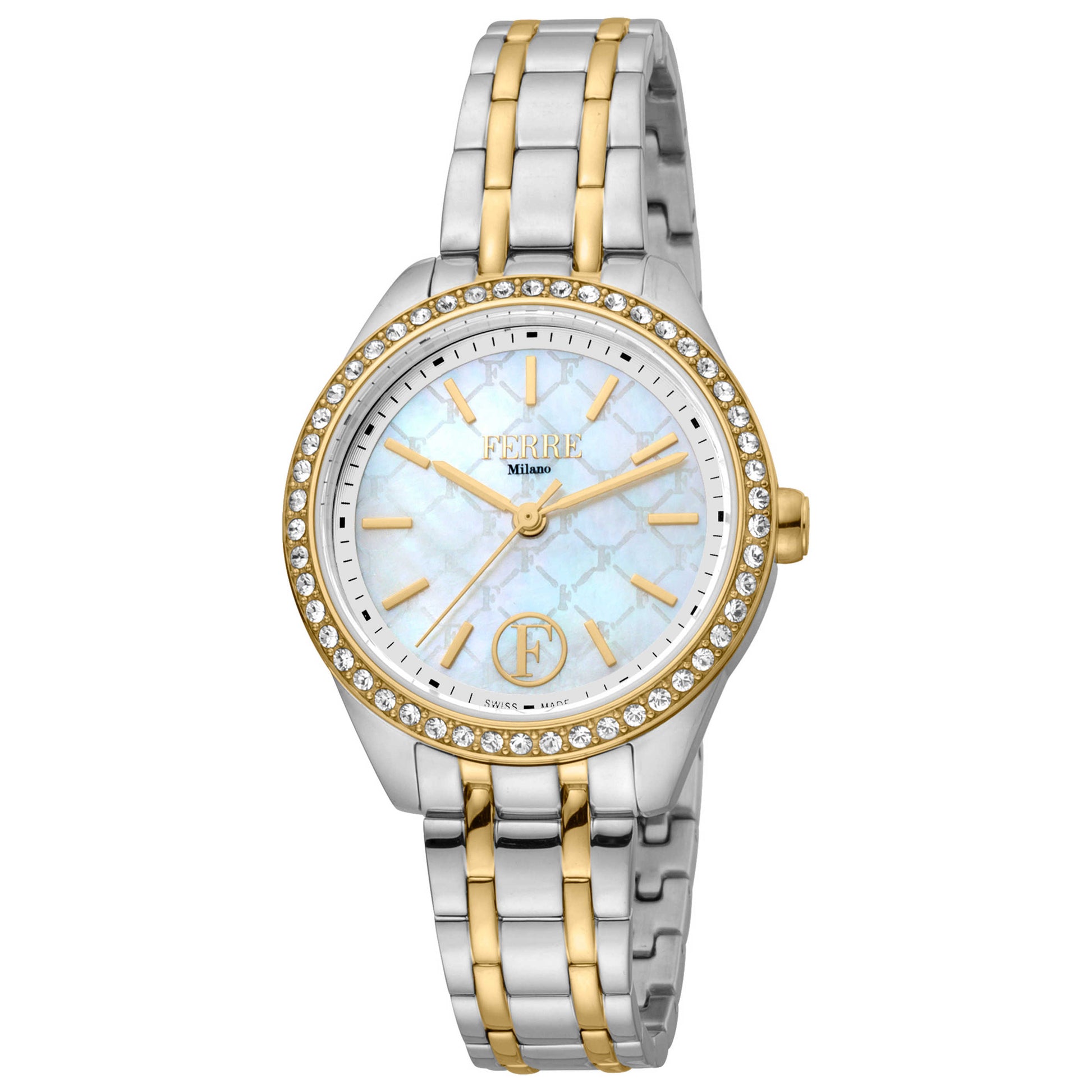 Front view of Ferre Milano Classic Women's Quartz Watch FM1L116M0271