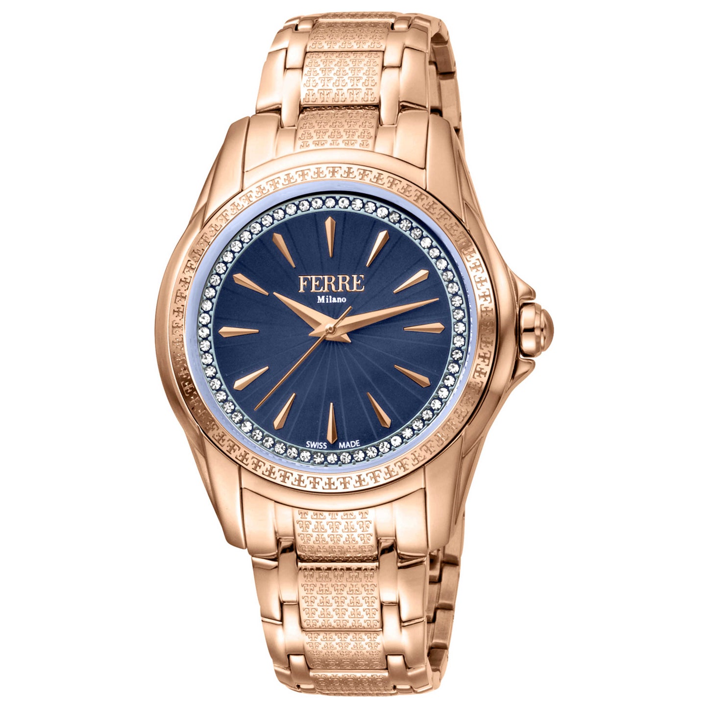 Front view of Ferre Milano Classic Women's Quartz Watch FM1L119M0071