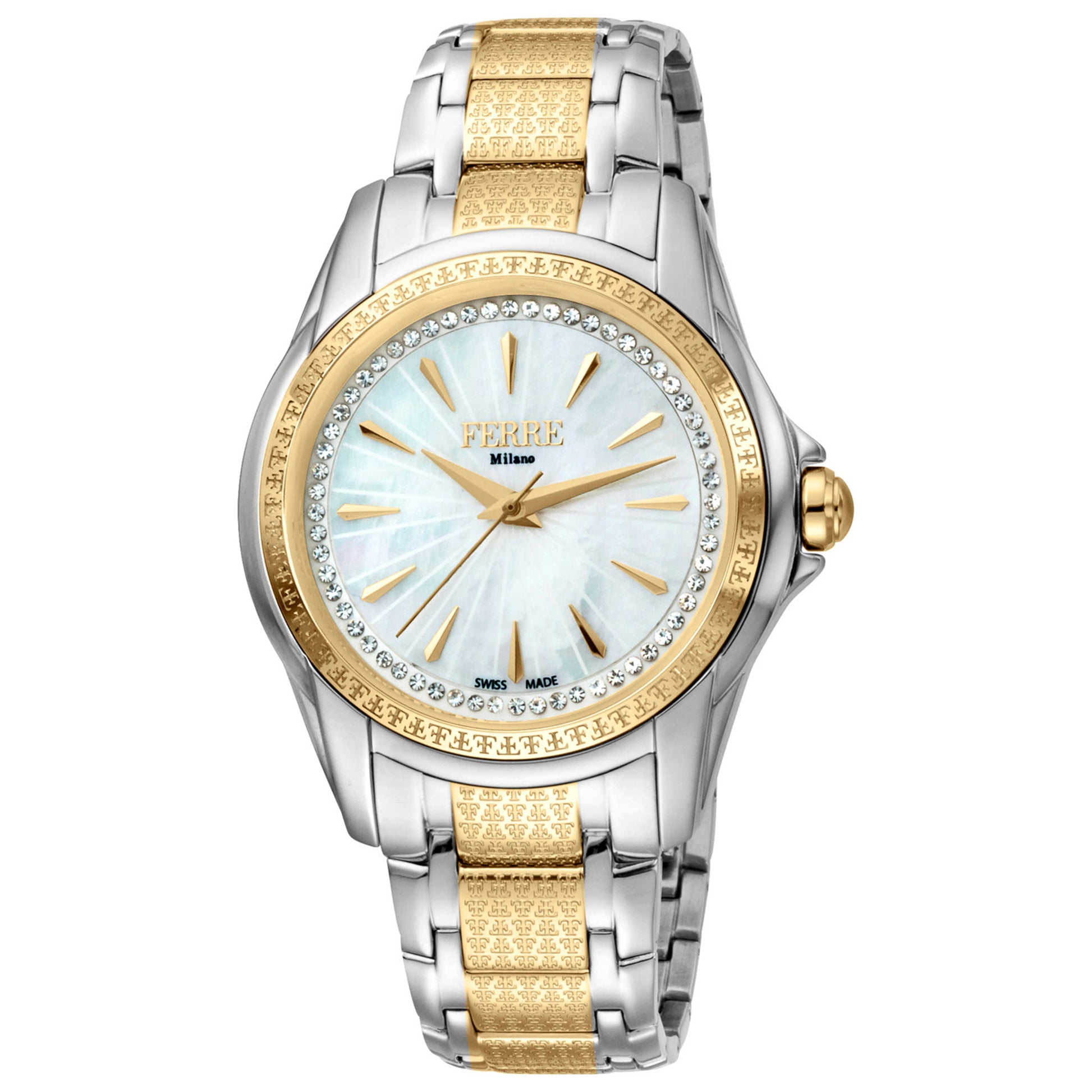 Front view of Ferre Milano Classic Women's Quartz Watch FM1L119M0081