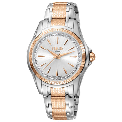 Front view of Ferre Milano Classic Women's Quartz Watch FM1L119M0091