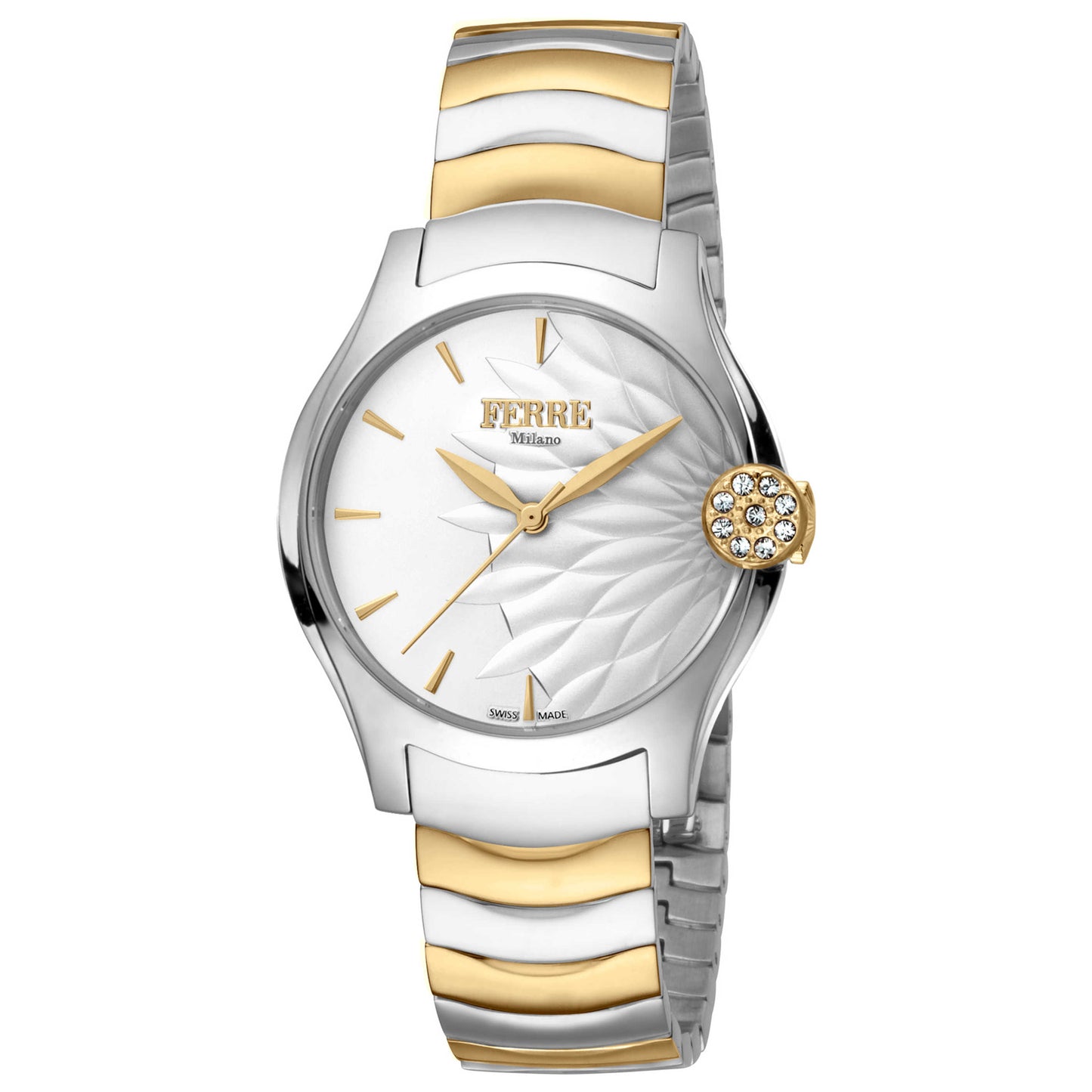 Front view of Ferre Milano Classic Women's Quartz Watch FM1L121M0091