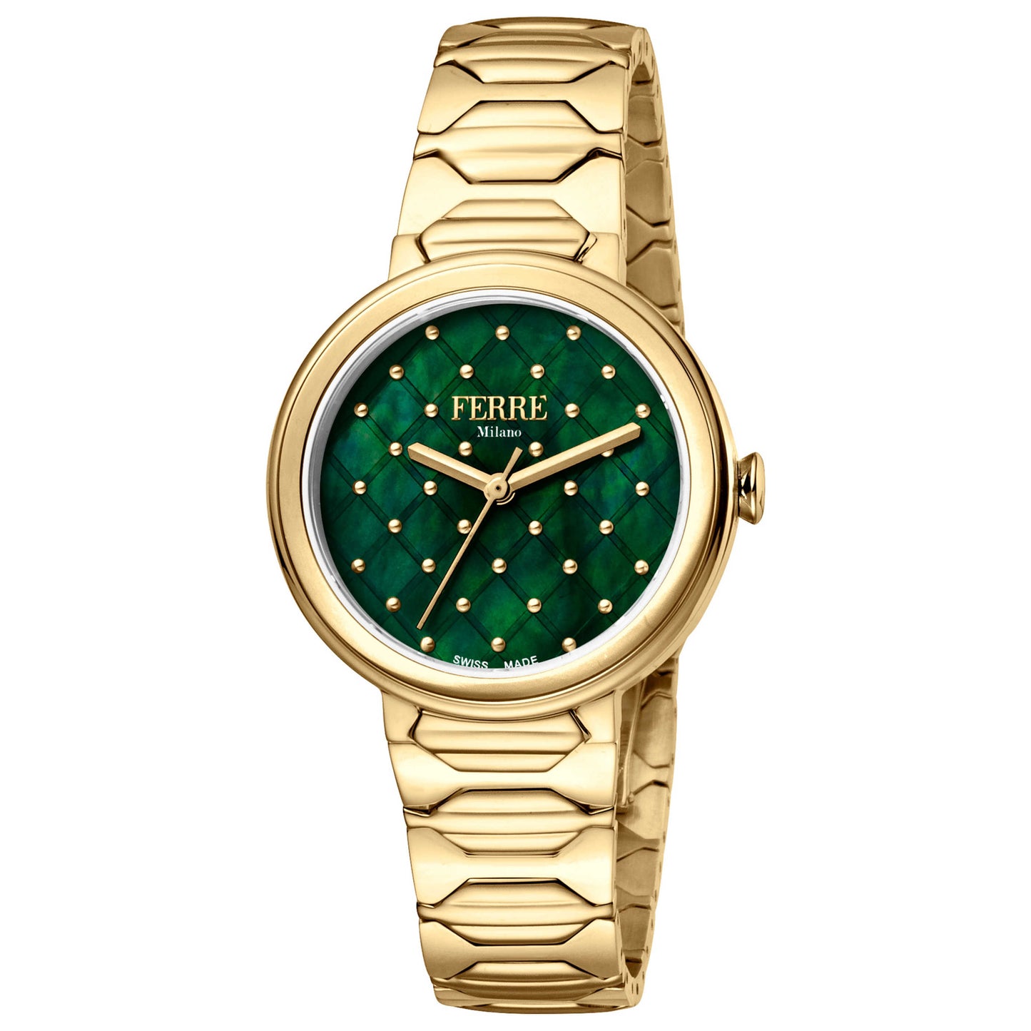 Front view of Ferre Milano Fashion Women's Quartz Watch FM1L124M0071