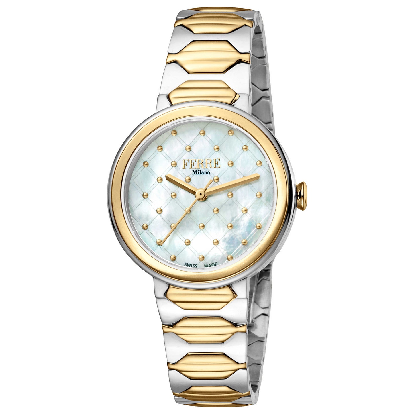 Front view of Ferre Milano Fashion Women's Quartz Watch FM1L124M0091
