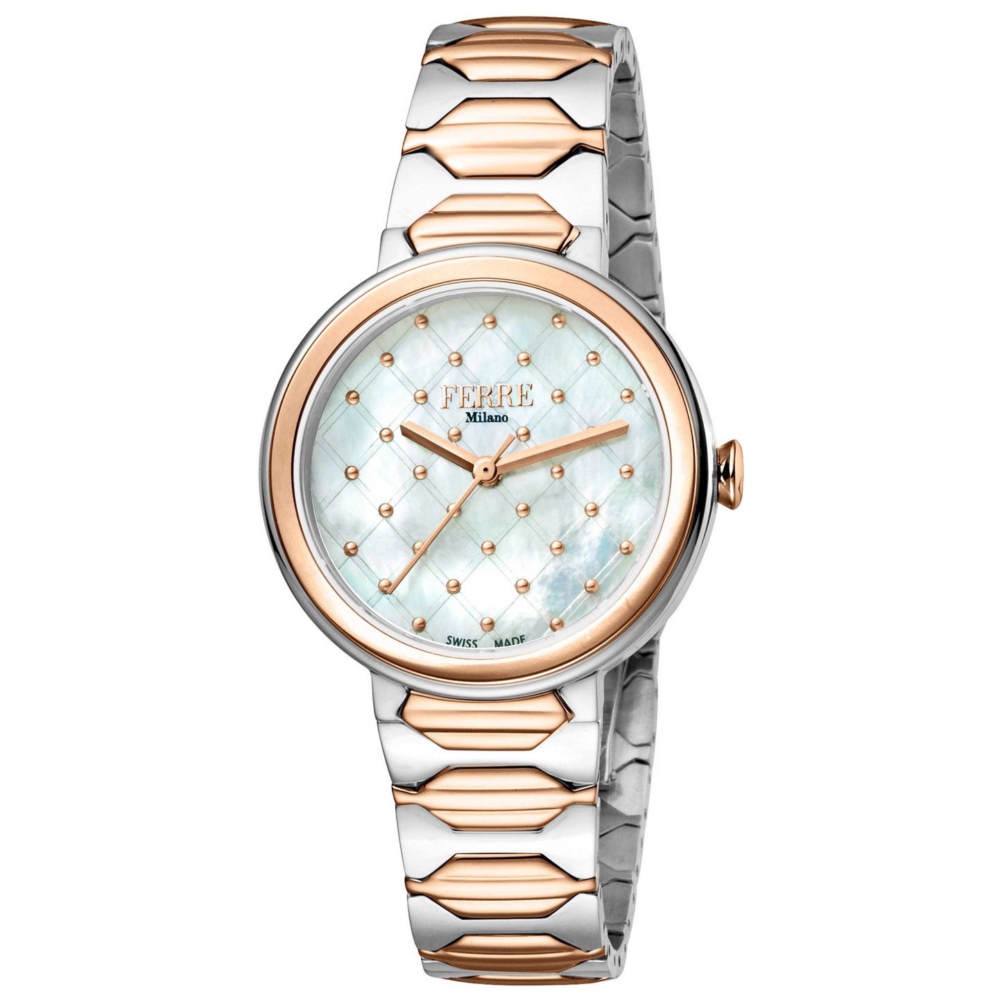 Front view of Ferre Milano Fashion Women's Quartz Watch FM1L124M0101