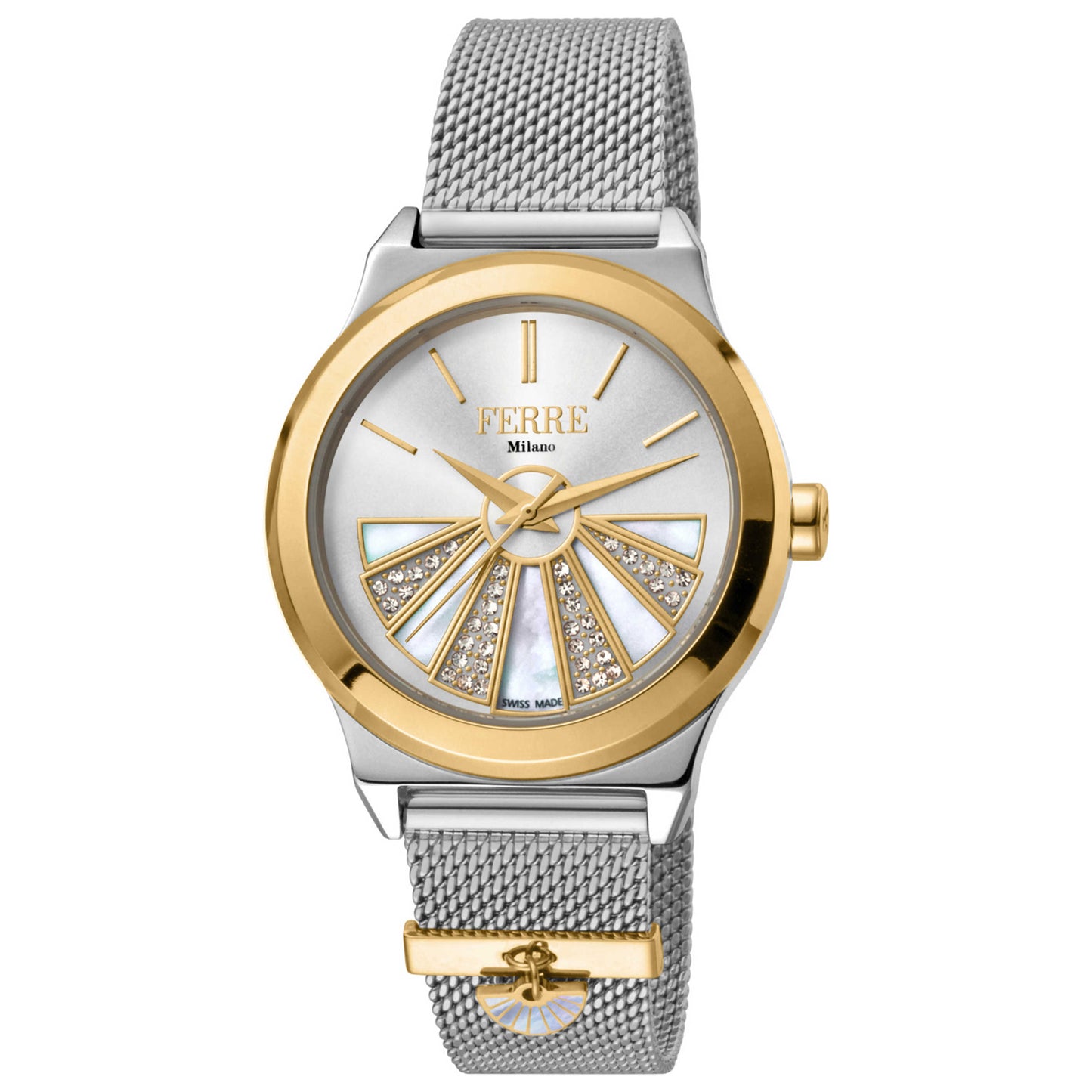 Front view of Ferre Milano Classic Women's Quartz Watch FM1L125M0081