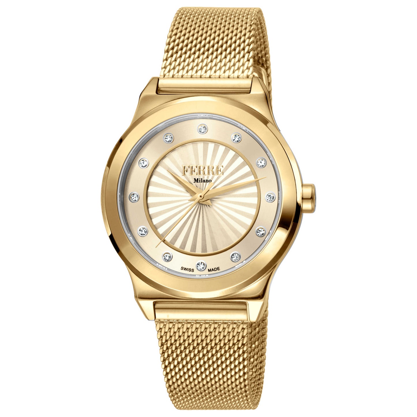 Front view of Ferre Milano Classic Women's Quartz Watch FM1L125M0251