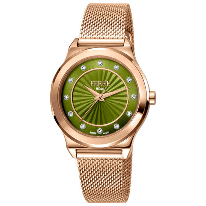 Front view of Ferre Milano Fashion Women's Quartz Watch FM1L125M0271