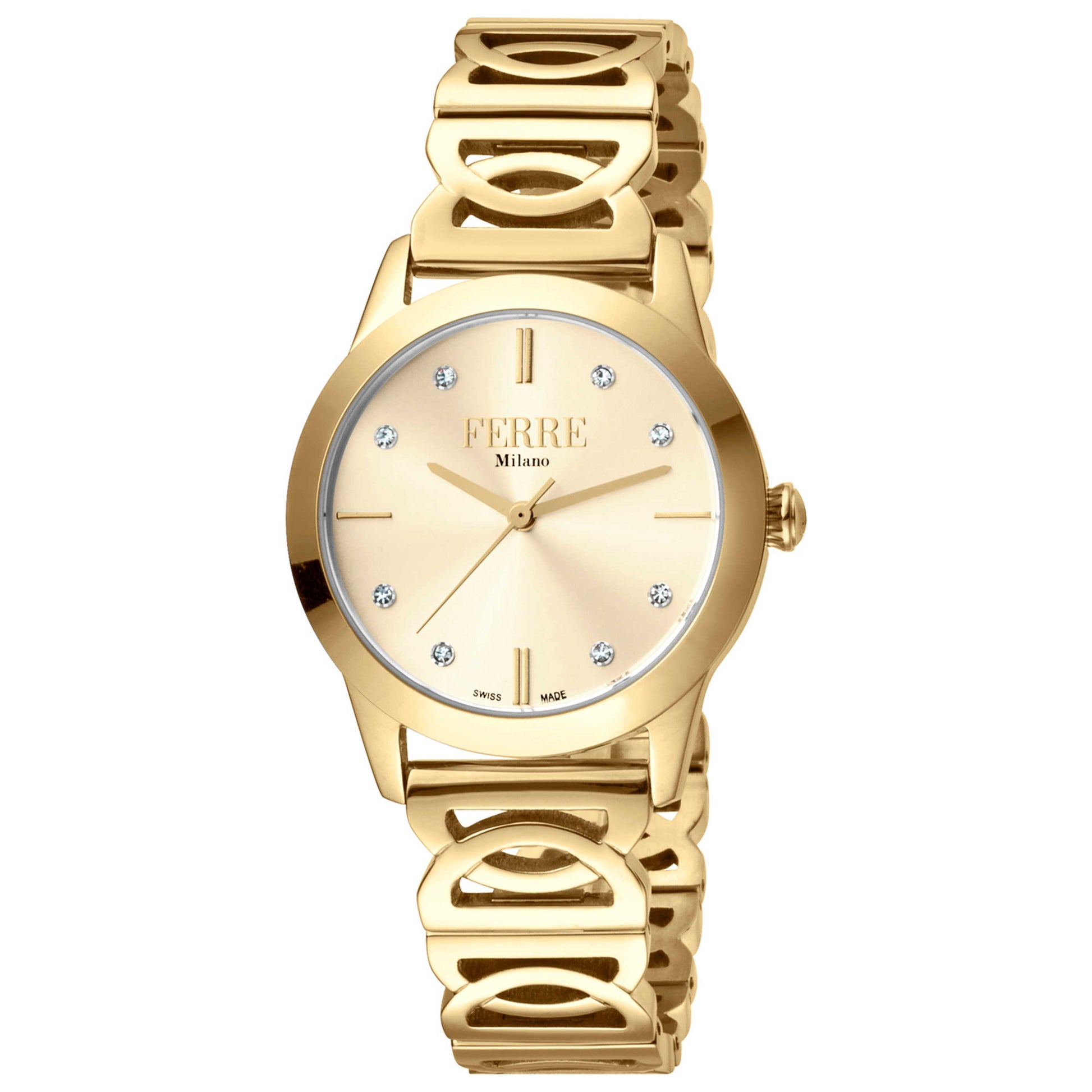 Front view of Ferre Milano Classic Women's Quartz Watch FM1L126M0241
