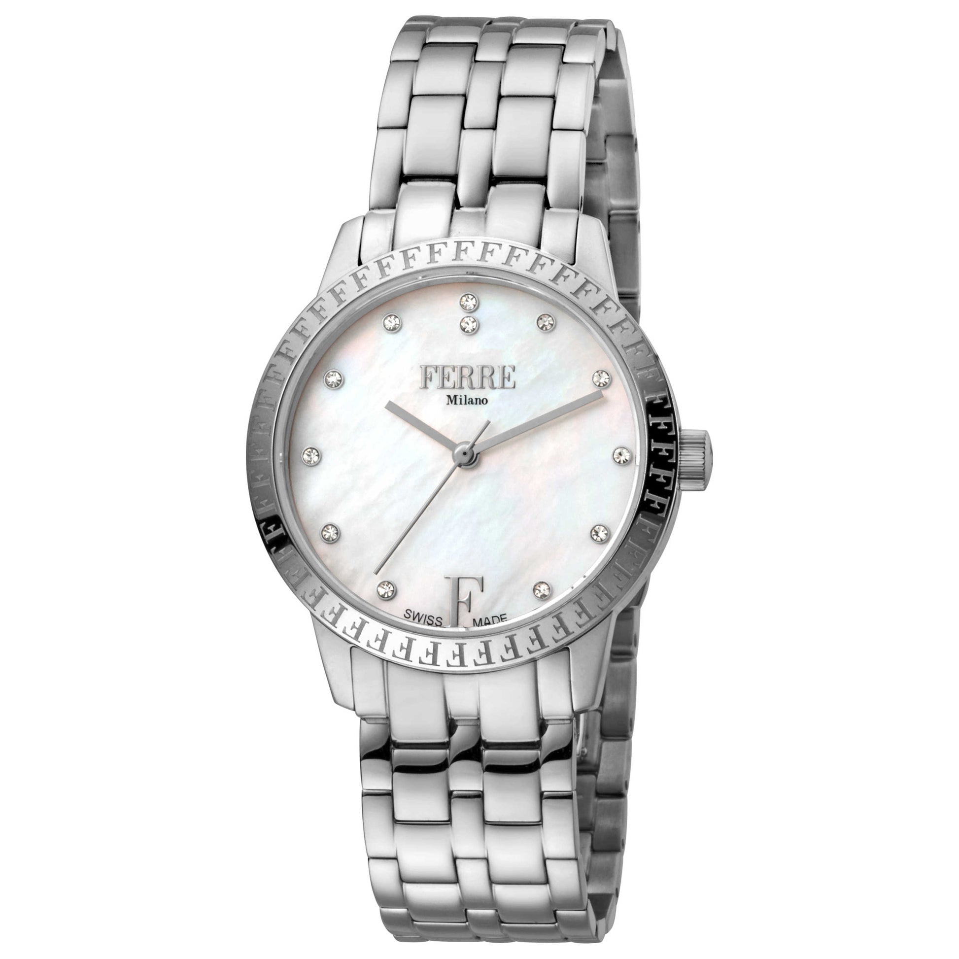 Front view of Ferre Milano Marianna Women's Quartz Watch FM1L128M0221