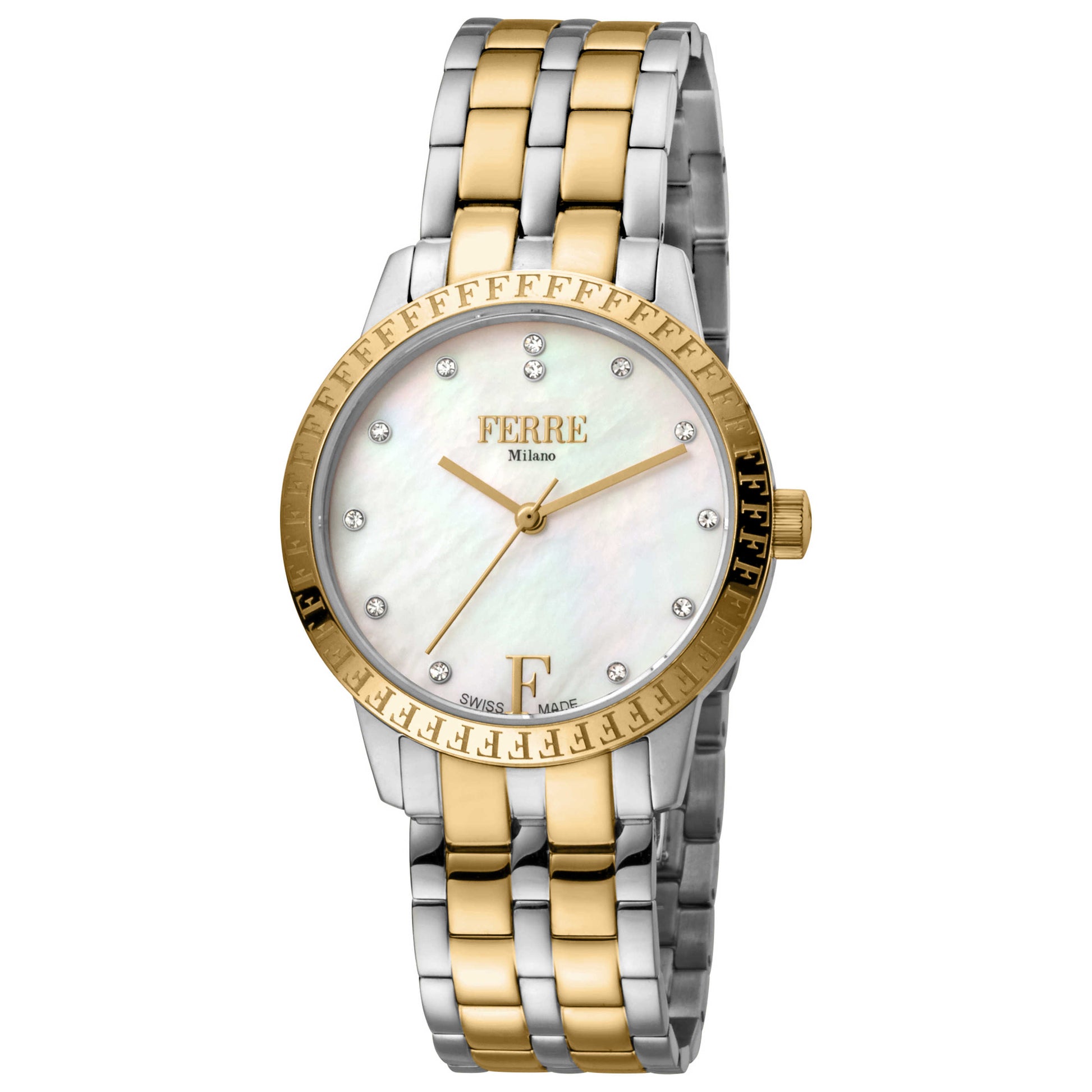 Front view of Ferre Milano Marianna Women's Quartz Watch FM1L128M0261