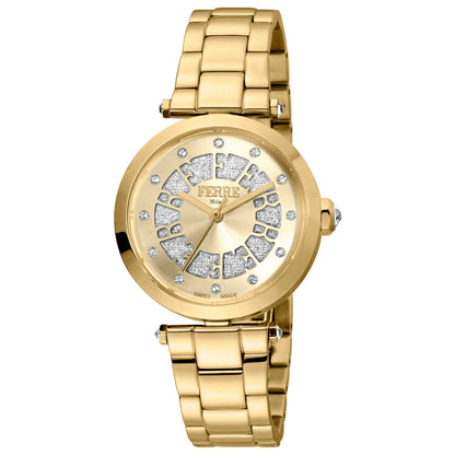 Front view of Ferre Milano Fashion Women's Quartz Watch FM1L133M0021
