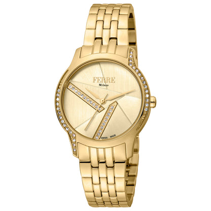 Front view of Ferre Milano Classic Women's Quartz Watch FM1L145M0061