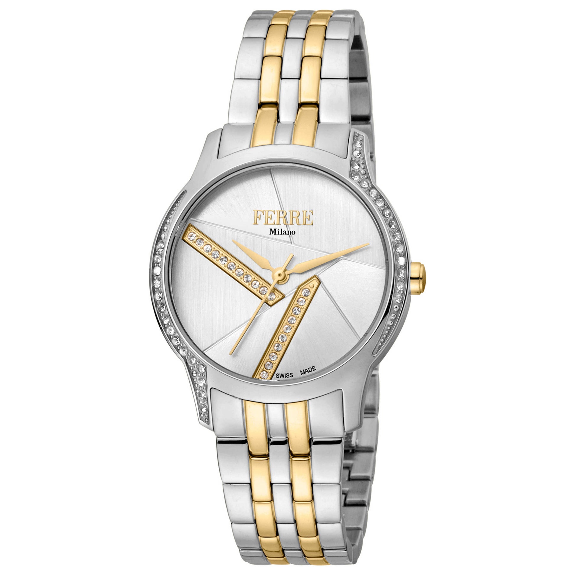 Front view of Ferre Milano Fashion Women's Quartz Watch FM1L145M0091