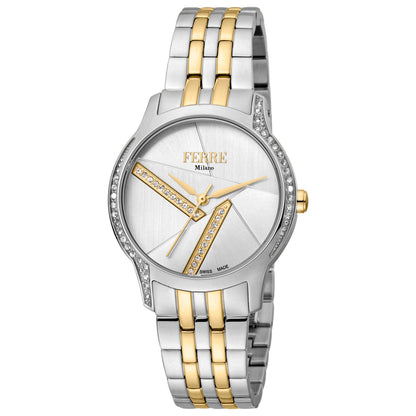 Front view of Ferre Milano Fashion Women's Quartz Watch FM1L145M0091