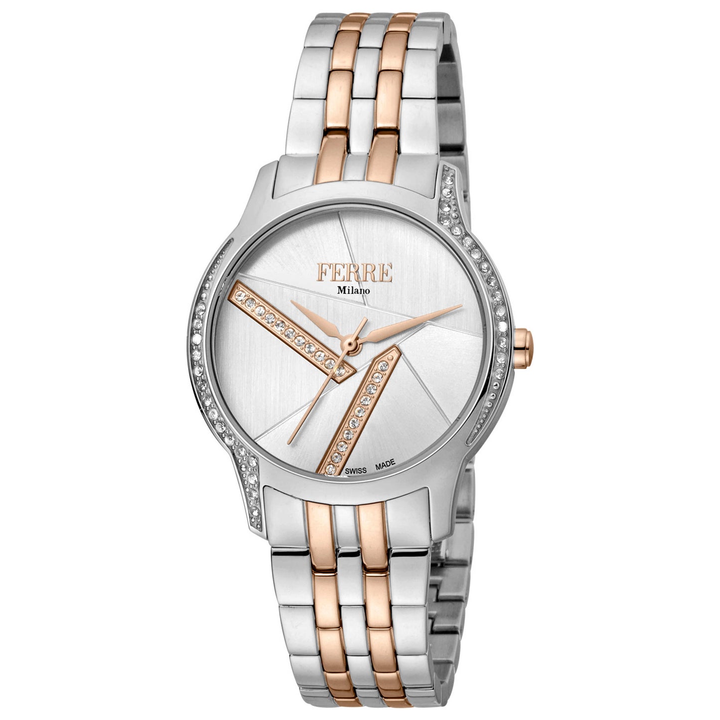 Front view of Ferre Milano Fashion Women's Quartz Watch FM1L145M0101