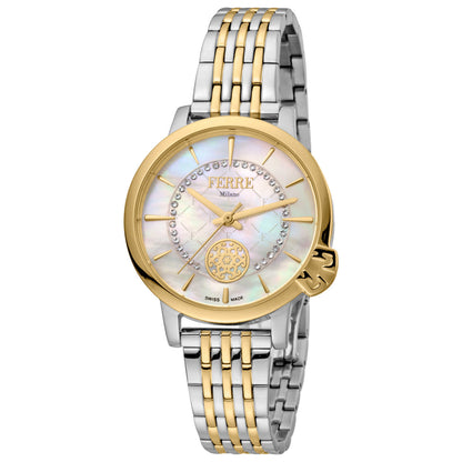 Front view of Ferre Milano Classic Women's Quartz Watch FM1L150M0091