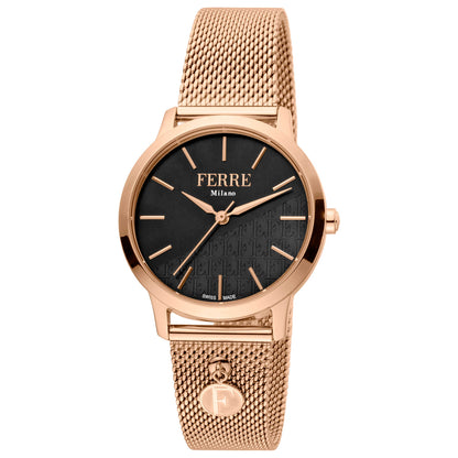Front view of Ferre Milano Fashion Women's Quartz Watch FM1L152M0091