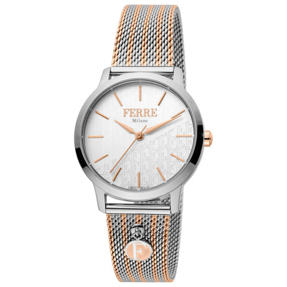 Front view of Ferre Milano Fashion Women's Quartz Watch FM1L152M0111