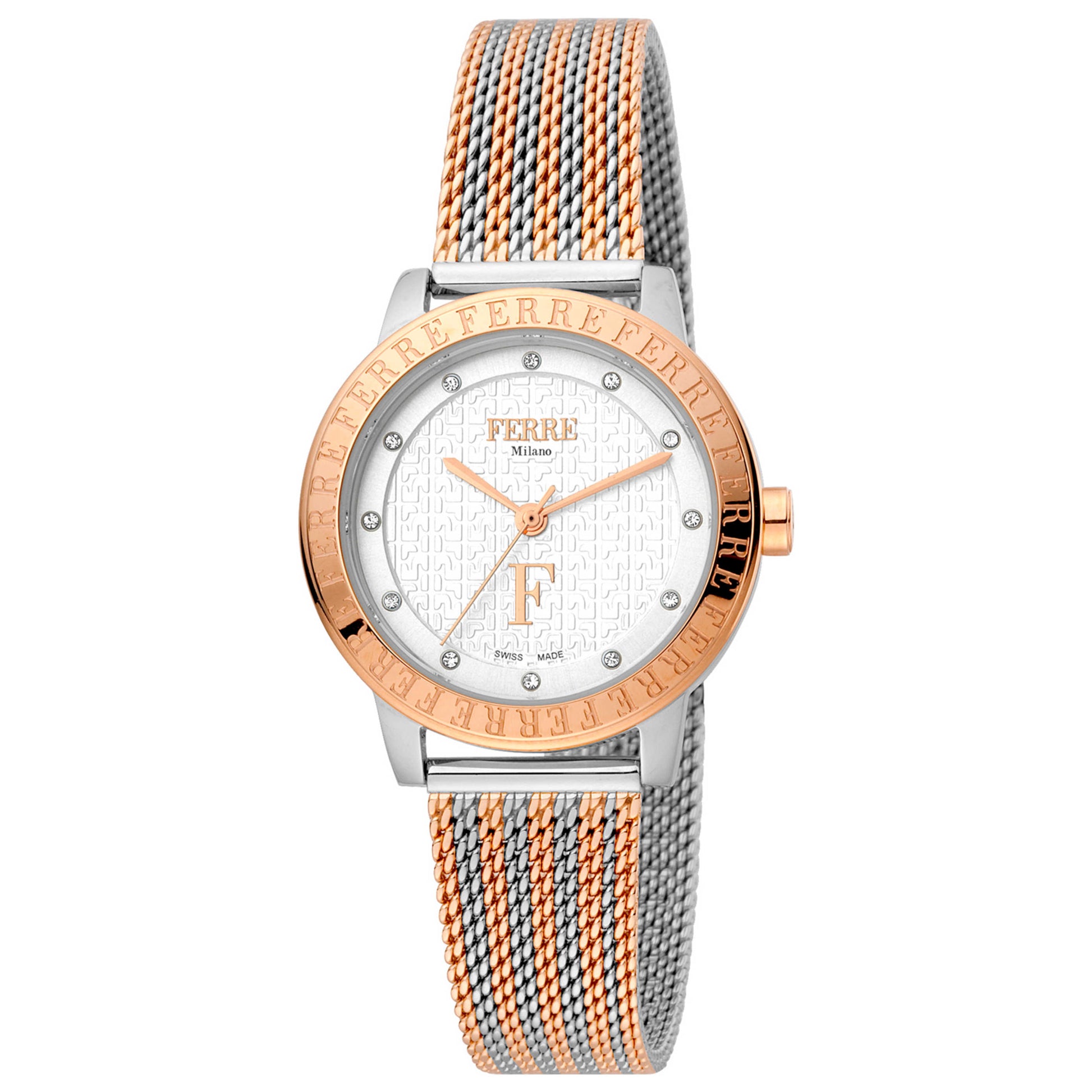 Front view of Ferre Milano Classic Women's Quartz Watch FM1L174M0091