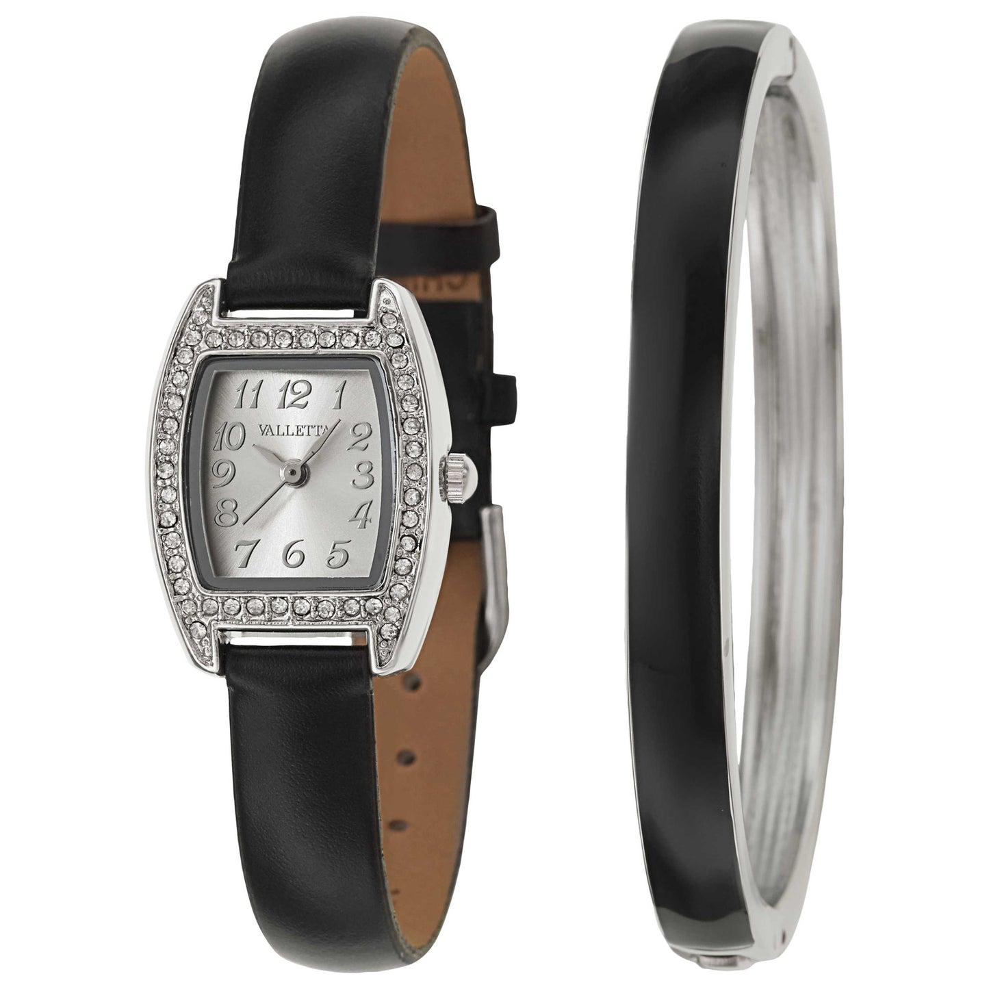 Front view of Valletta Crystal Women's Japanese Quartz (Battery-Powered) Watch FMDCT473A