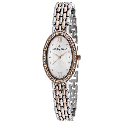 Front view of Mathey Tissot Fleury XVI Women's Quartz Watch FOO1BI