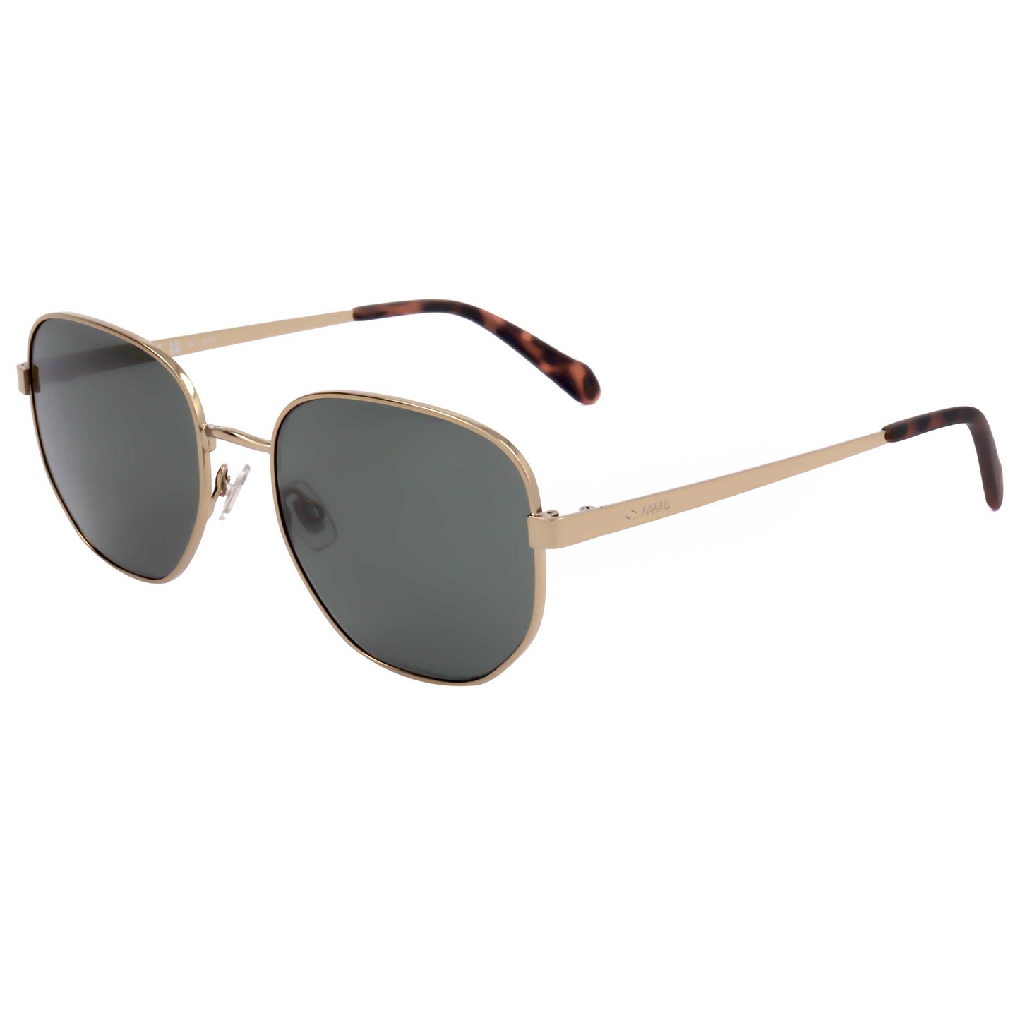 Front view of Fossil Men's Sunglasses FOS2134-G-S-577-53