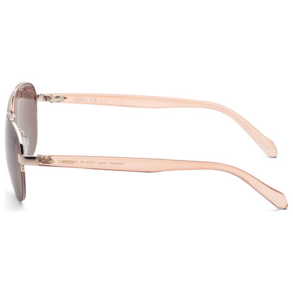 Left view of Fossil Women's Sunglasses FOS3062-S-3YG-57