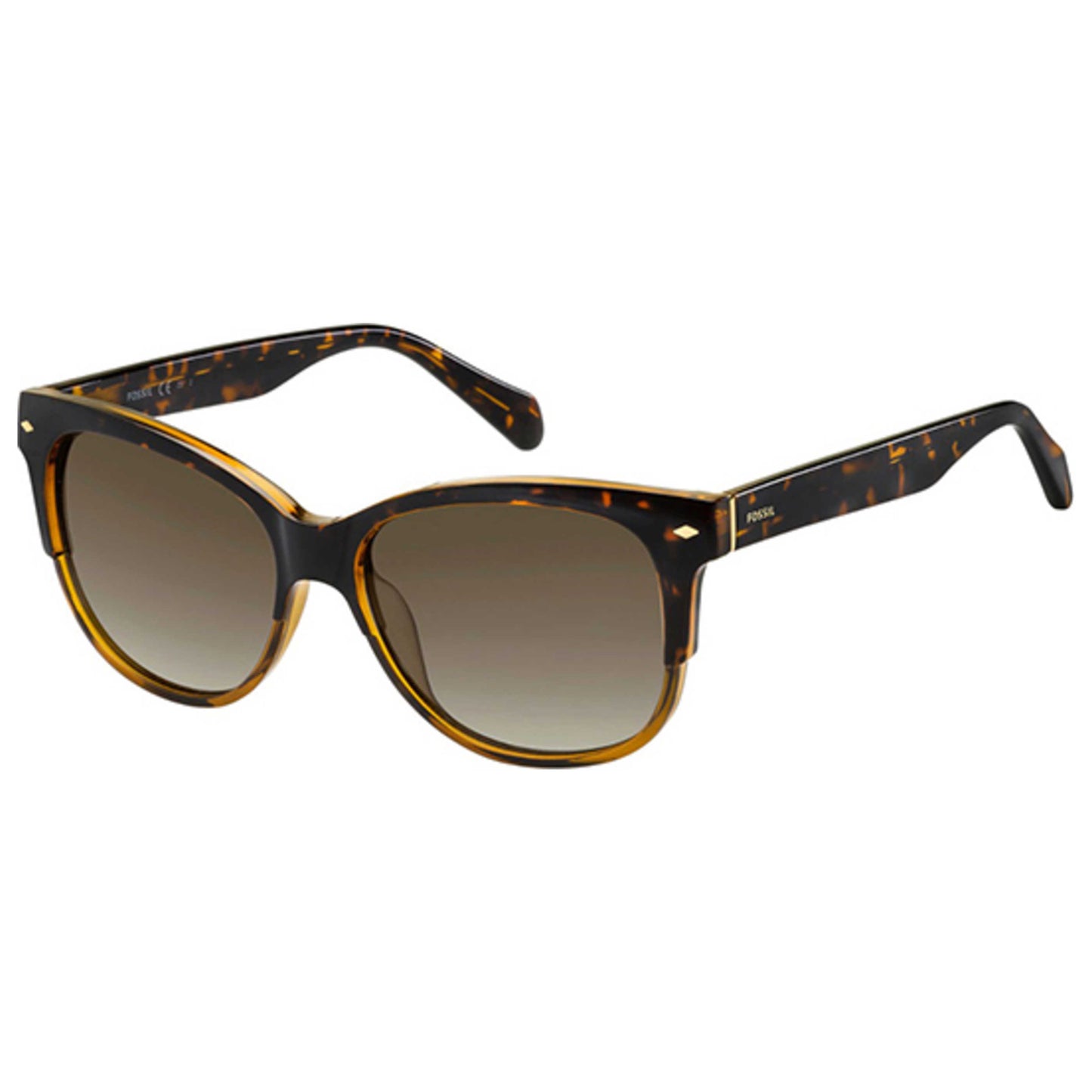 Front view of Fossil Fashion Women's Sunglasses FOS3073S-09N4-HA