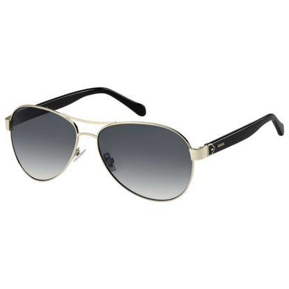 Front view of Fossil Fashion Women's Sunglasses FOS3079S-03YG-9O