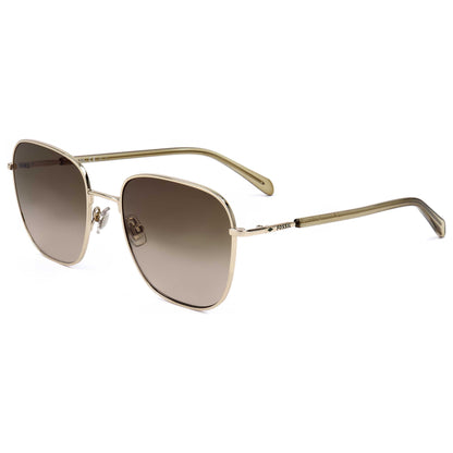 Front view of Fossil Fashion Women's Sunglasses FOS3117S-03YG-HA