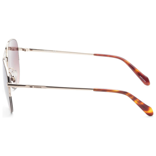 Left view of Fossil Women's Sunglasses FOS3137-G-S-3YG-58