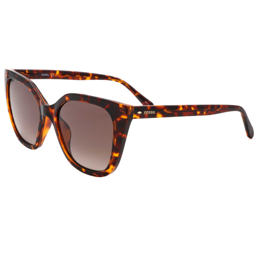 Front view of Fossil Women's Sunglasses FOS3138-G-S-086-54