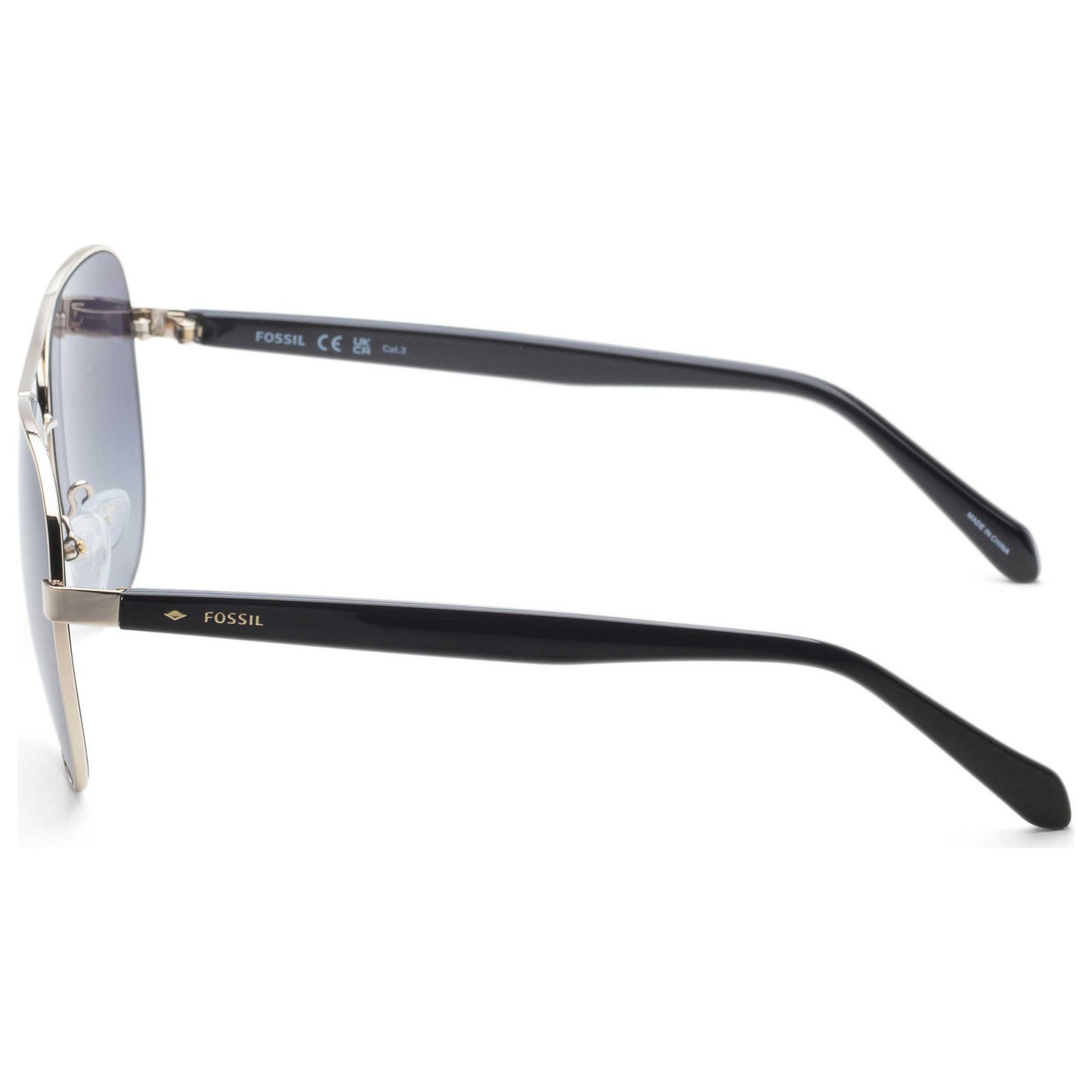 Left view of Fossil Women's Sunglasses FOS3150GS-03YG-9O