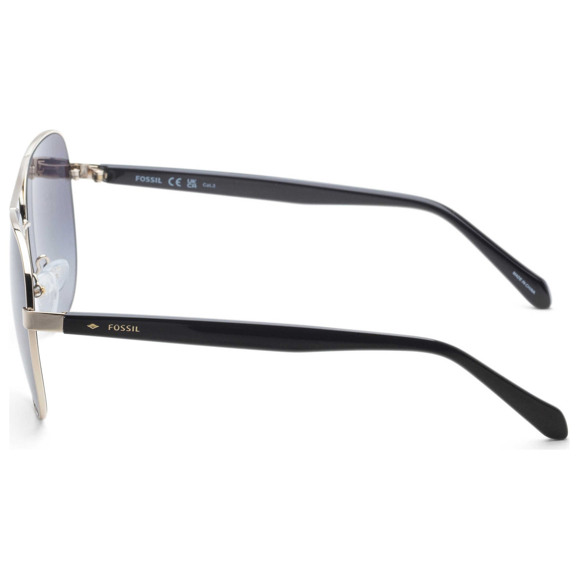 Left view of Fossil Women's Sunglasses FOS3150GS-03YG-9O